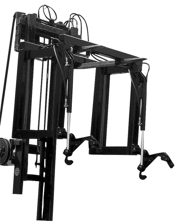 Kipptraverse typ uct, schwarz lackiert